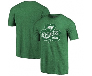 Tampa Bay Buccaneers Pro Line by Fanatics Branded St. Patrick's Day Paddy's Pride Tri-Blend T-Shirt - Green