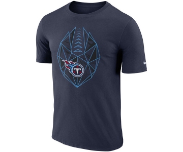 Men's Tennessee Titans Nike Navy Fan Gear Icon Performance T-Shirt