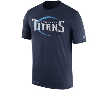 Men's Tennessee Titans Nike Navy Legend Icon Performance T-Shirt