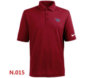 Nike Tennessee Titans Players Performance Polo -Red