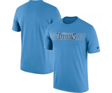 Tennessee Titans Nike Light Blue Sideline Seismic Legend T-Shirt