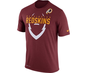 Men's Washington Redskins Nike Burgundy Legend Icon Dri-FIT T-Shirt