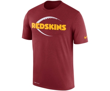 Men's Washington Redskins Nike Burgundy Legend Icon Performance T-Shirt