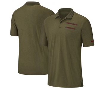 Washington Redskins Nike Salute to Service Sideline Polo Olive