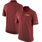 Washington Redskins Team Stadium Performance Polo - Burgundy