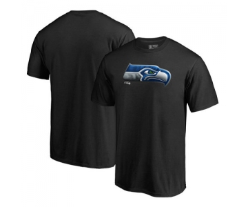 Seattle Seahawks NFL Pro Line by Fanatics Branded Midnight Mascot T-Shirt - Black