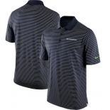 Seattle Seahawks Team Stadium Performance Polo - College Navy