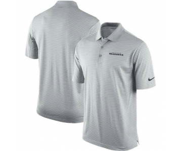 Seattle Seahawks Team Stadium Performance Polo - Gray