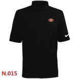 Nike San Francisco 49ers  Players Performance Polo -Black