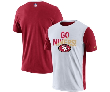 San Francisco 49ers Nike Performance T Shirt White