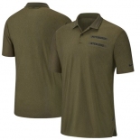 Pittsburgh Steelers Nike Salute to Service Sideline Polo Olive