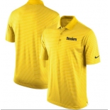 Pittsburgh Steelers Team Stadium Performance Polo - Gold