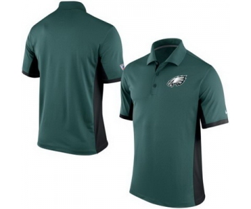 Men's Philadelphia Eagles Nike Green Team Issue Performance Polo