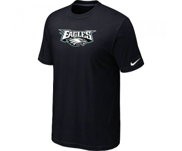 Nike Philadelphia Eagles Authentic Logo T-Shirt BLack