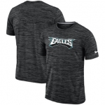 Nike Philadelphia Eagles Black Velocity Performance T-Shirt