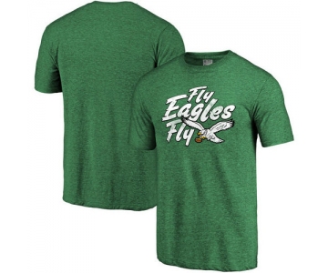 Philadelphia Eagles Pro Line Hometown Collection Tri-Blend T-Shirt - Kelly Green