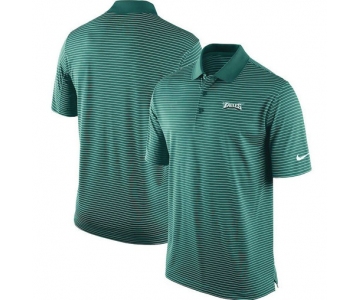 Philadelphia Eagles Team Stadium Performance Polo - Midnight Green