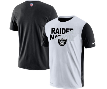 Oakland Raiders Nike Performance T Shirt White