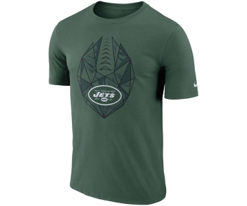 Men's New York Jets Nike Green Fan Gear Icon Performance T-Shirt