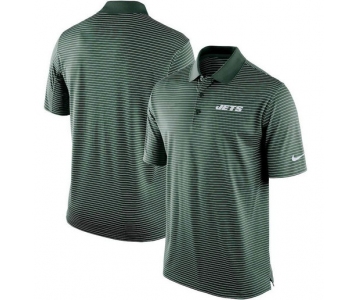 New York Jets Team Stadium Performance Polo - Green