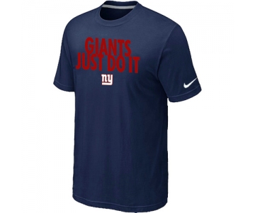 NFL New York Giants Just Do It D.Blue T-Shirt