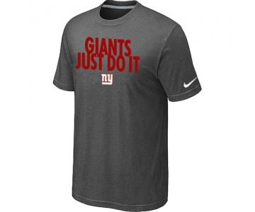 NFL New York Giants Just Do It D.Grey T-Shirt