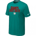 NFL New York Giants Just Do It Green T-Shirt