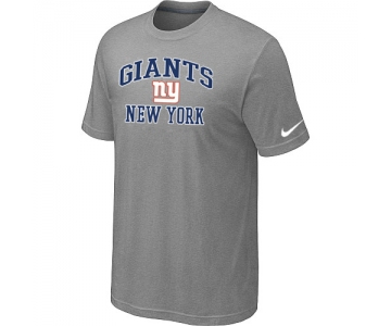 New York Giants Heart & Soul Light grey T-Shirt