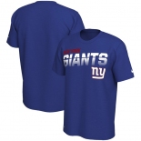 New York Giants Nike Sideline Line of Scrimmage Legend Performance T Shirt Royal