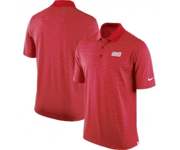 New York Giants Team Stadium Performance Polo - Red