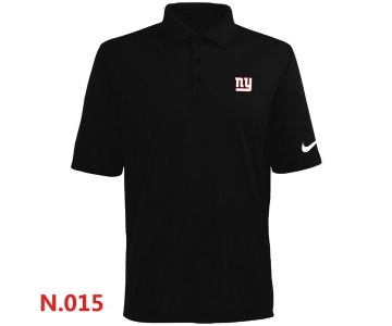 Nike New York Giants Players Performance Polo -Black