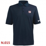 Nike New York Giants Players Performance Polo Dark blue