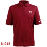 Nike New York Giants Players Performance Polo -Red