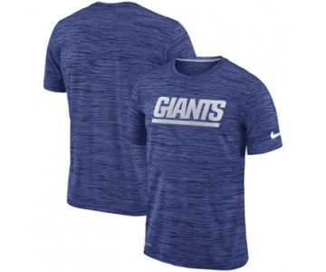 Nike New York Giants Royal Velocity Performance T-Shirt