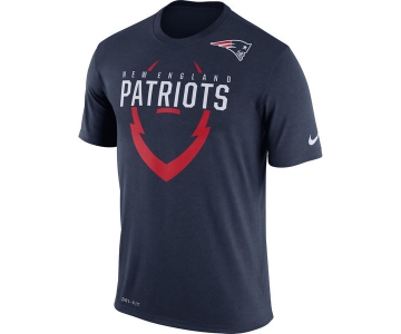 Men's New England Patriots Nike Navy Legend Icon Dri-FIT T-Shirt