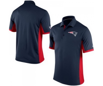 Men's New England Patriots Nike Navy Team Issue Performance Polo