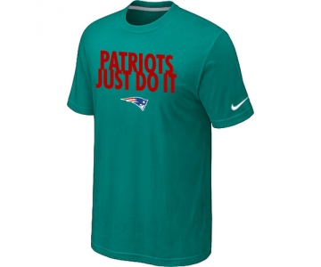 NFL New England Patriots Just Do It Green T-Shirt