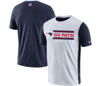 NFL New England Patriots Nike Performance T Shirt White