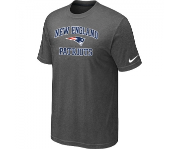 New England Patriots Heart & Soul Dark grey T-Shirt