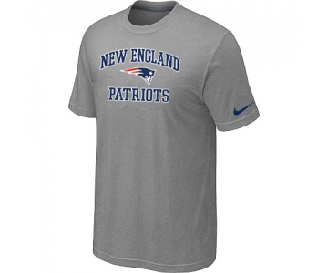 New England Patriots Heart & Soul Light grey T-Shirt