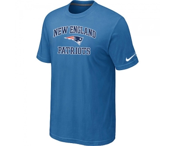 New England Patriots Heart & Soul light Blue T-Shirt