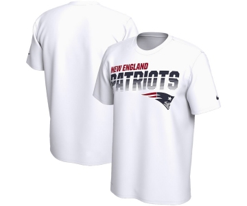 New England Patriots Nike Sideline Line of Scrimmage Legend Performance T Shirt White