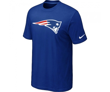 New England Patriots Sideline Legend Authentic Logo T-Shirt Blue