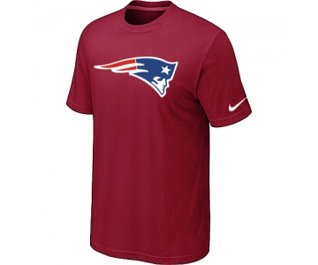 New England Patriots Sideline Legend Authentic Logo T-Shirt Red