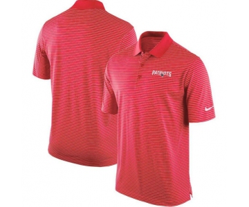 New England Patriots Team Stadium Performance Polo - Red