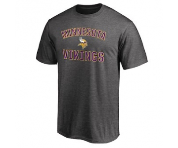 Men's Minnesota Vikings NFL Pro Line Gray Victory Arch T-Shirt