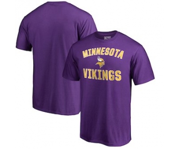 Men's Minnesota Vikings NFL Pro Line Purple Victory Arch T-Shirt