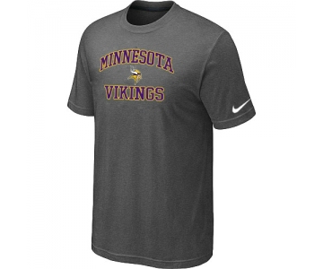 Minnesota Vikings Heart & Soul Dark grey T-Shirt