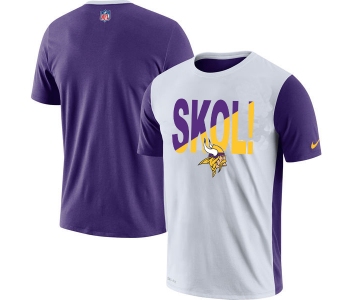 Minnesota Vikings Nike Performance T Shirt White