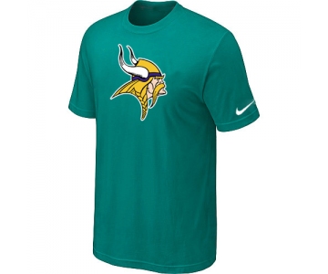 Minnesota Vikings Sideline Legend Authentic Logo T-Shirt Green